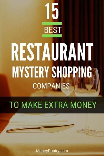 restaurant secret shopper jobs.